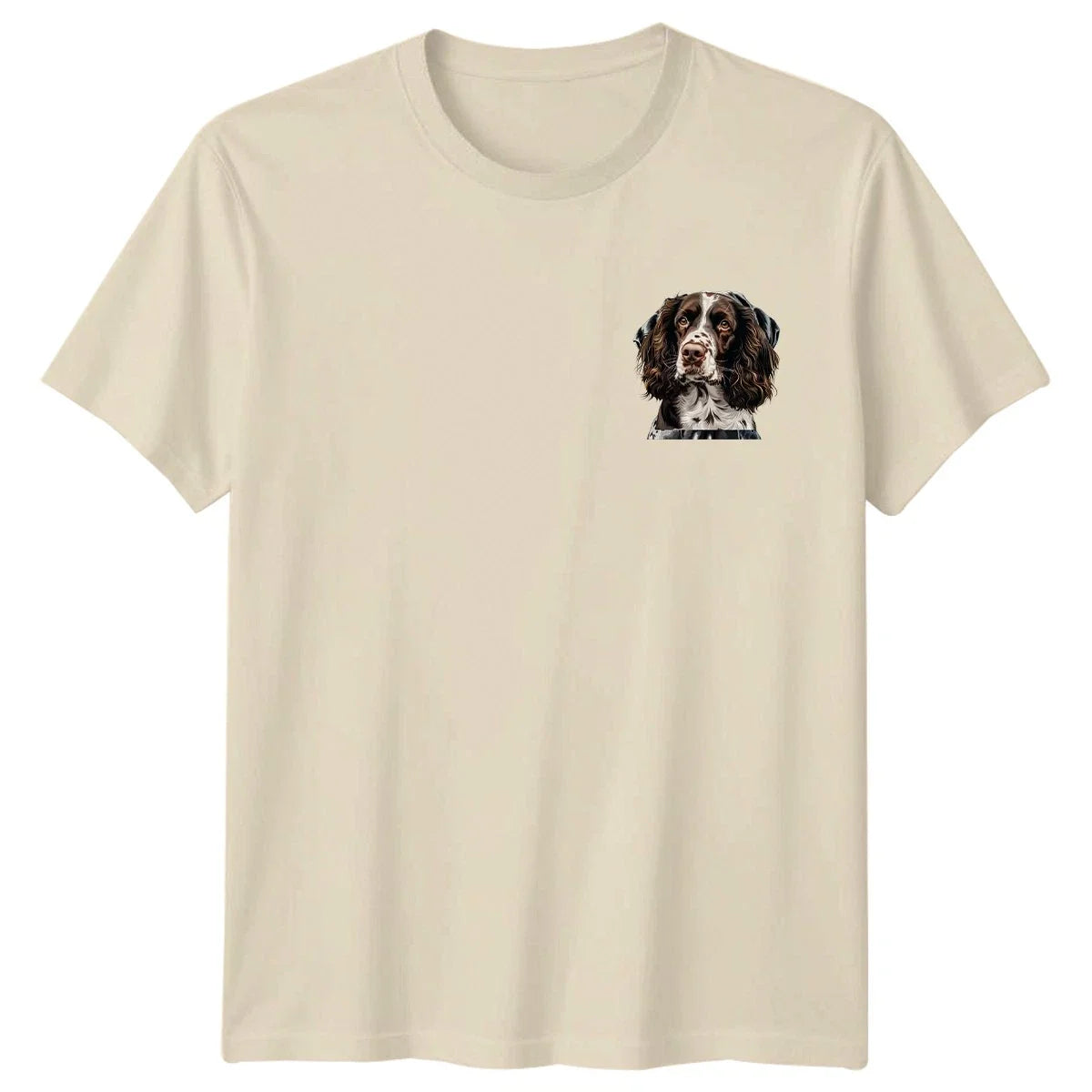 English Springer Spaniel Dog Animals Mens Womens Graphic Unisex Top -a Unisex