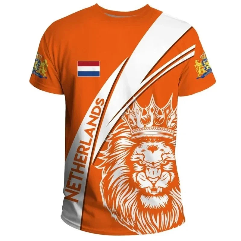 Netherlands Football Shirt World Cup 2026 Dutch Team s Polyester Unisex