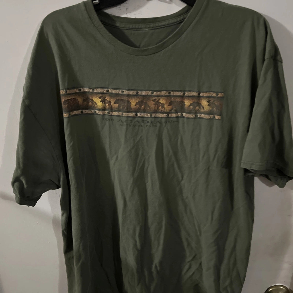 acadia national park shirt size L