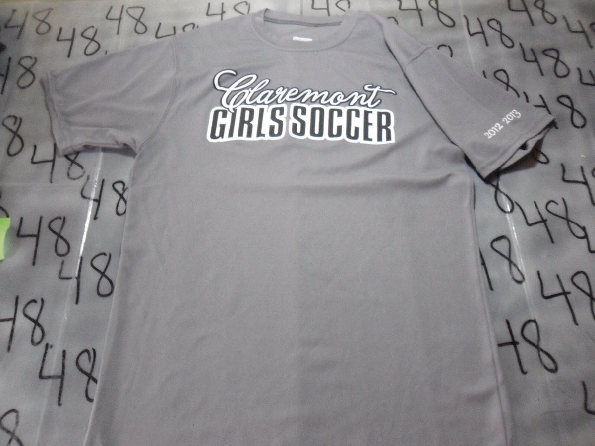 Medium Claremont Girls Soccer 2012-2013 (damaged) T Shirt Unisex