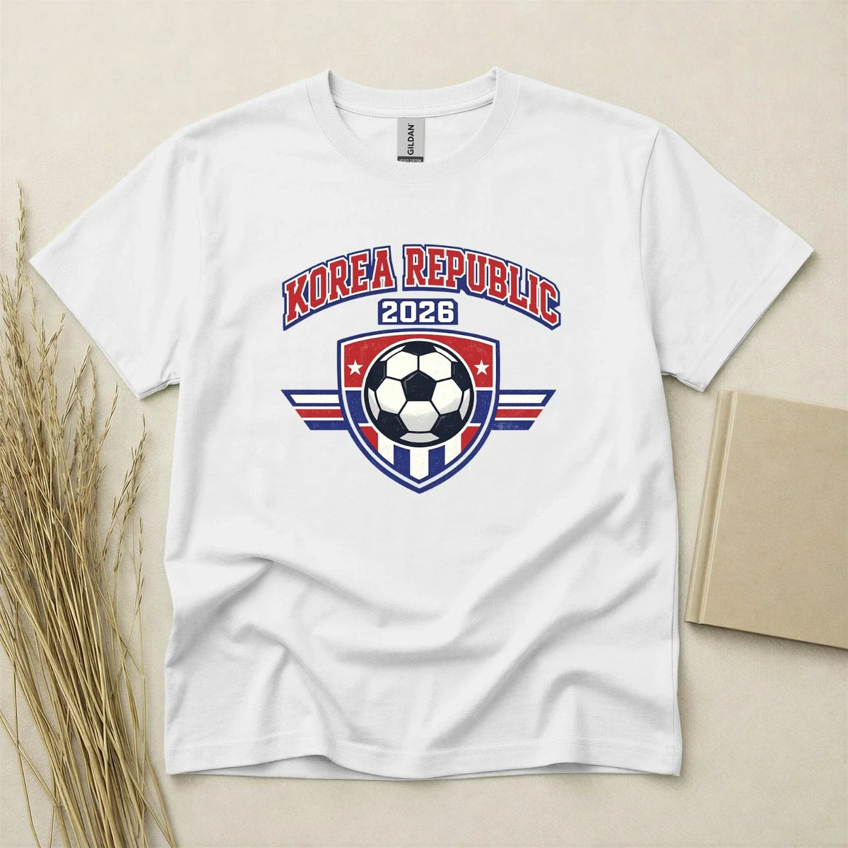Korea Republic 2026 Football Fan T Shirt Soccer Supporters Gildan Family Top Unisex