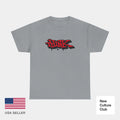 Think Skateboards Classic 2011 Logo Red Black Skateboarding Print Unisex