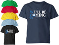 Scotland Football We'll Be Coming 2026 World Cup Unisex Kids Soccer Top Unisex