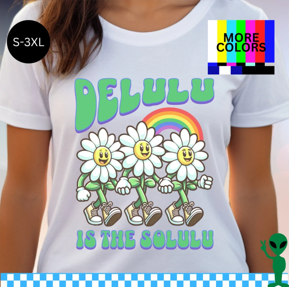 Delulu is the Solulu Shirt S-3XL Unisex Short-Sleeve Unisex