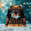 Funny Gingerbread Sweater – “Have You Tried Icing It?” Ugly Christmas Sweater