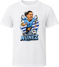 Darwin Nunez, Uruguay Caricature Soccer 2026 T Shirt Unisex