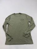 Columbia Shirt Mens Small Green Outdoor Gear Mountain Long Sleeve Graphic Tee