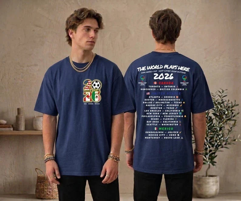 2026 Soccer Cup , Soccer World Tournament Shirt Unisex