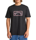 BILLABONG MENS T SHIRT.ARCH FRAME PREMIUM BLACK COTTON SHORT SLEEVED TEE TOP S26 Unisex