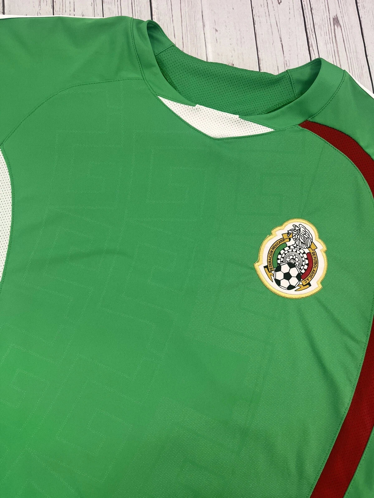 Federacion Mexicana De Futbol Asoc. Fut Mexico Soccer Shirt - Size Unitalla Unisex