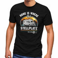 Camping Home is where the pitch is gifts for campers Mens Unisex