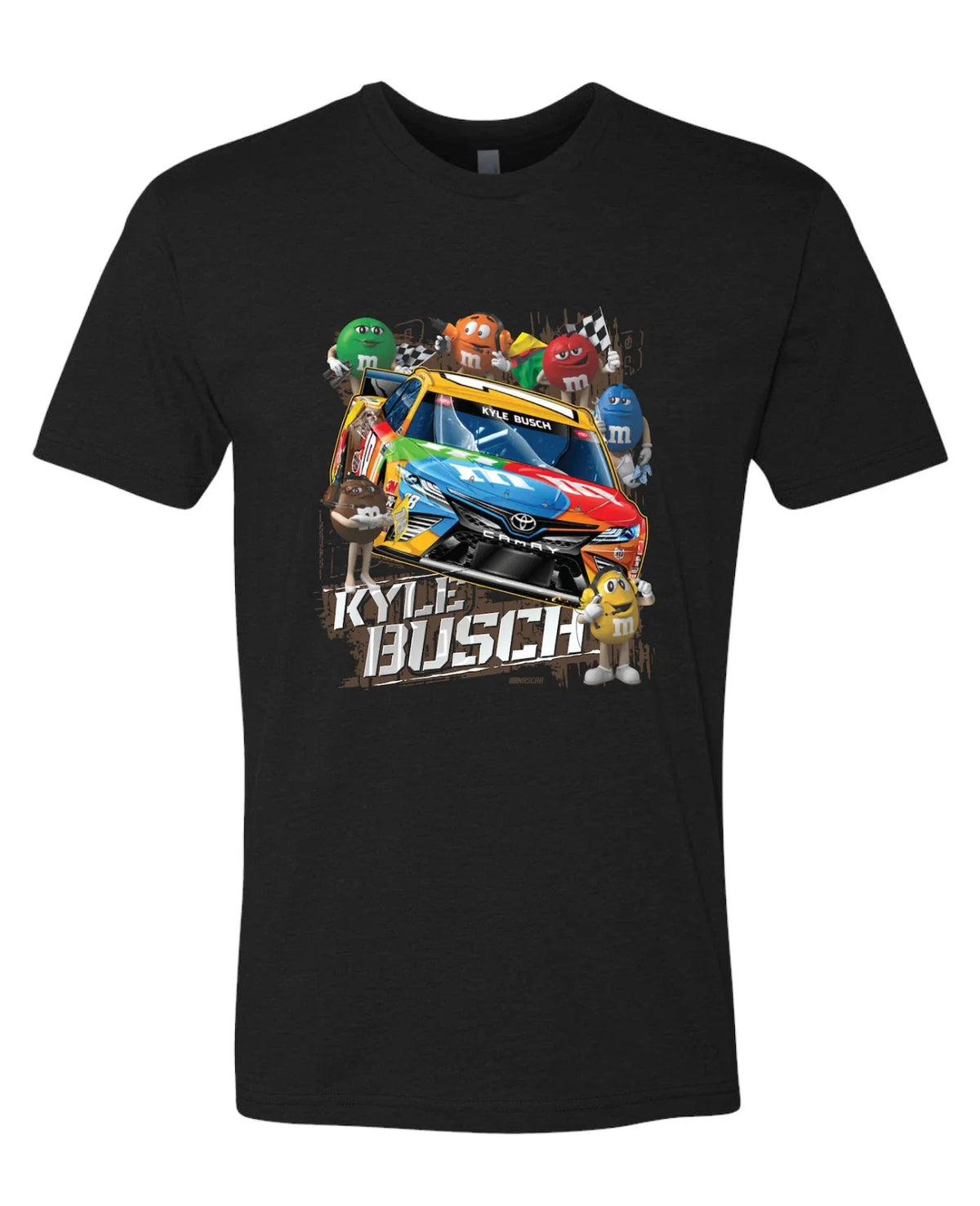 Kyle Busch Nascar Vintage Premium Black S-4X Unisex
