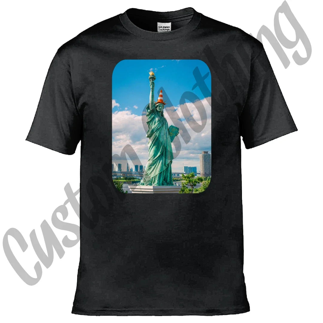 Scotland USA Statue Cone New York Boston 2026 Scottish World Cup USA /Tee Unisex