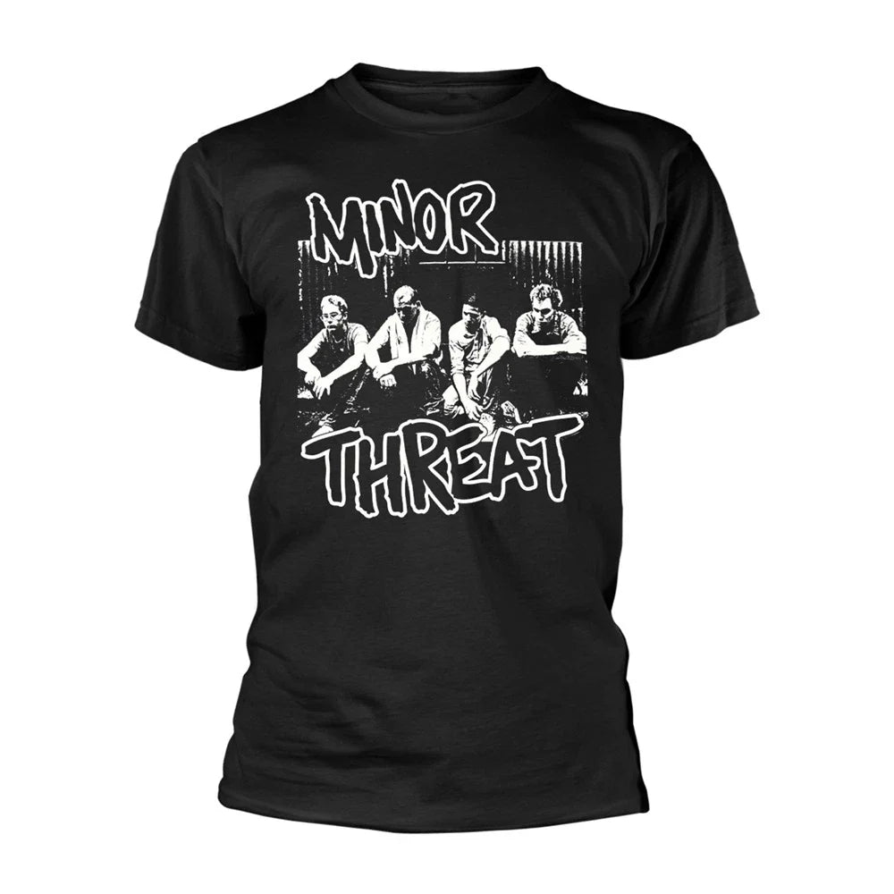Authentic Minor Threat Group Photo S-2XL NEW Unisex