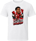 Jonathan David, Canada Caricature Soccer 2026 T Shirt Unisex