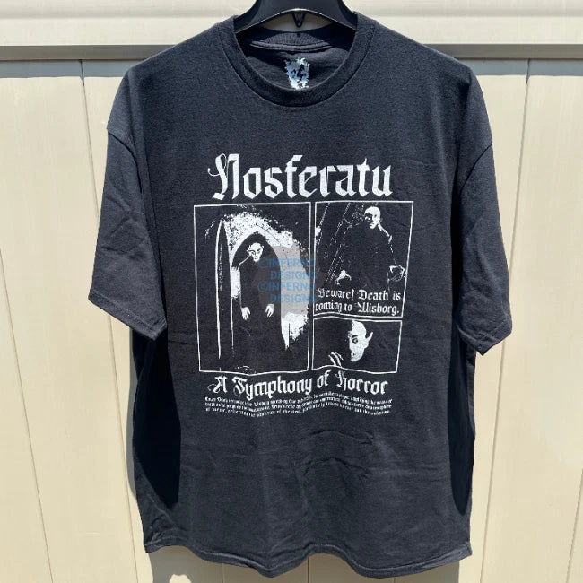 Nosferatu Shirt Gothic Horror Dracula Vampire Halloween Unisex