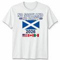 No Scotland No Party Football Unisex T Shirt Soccer Tee USA Canada Mexico Unisex