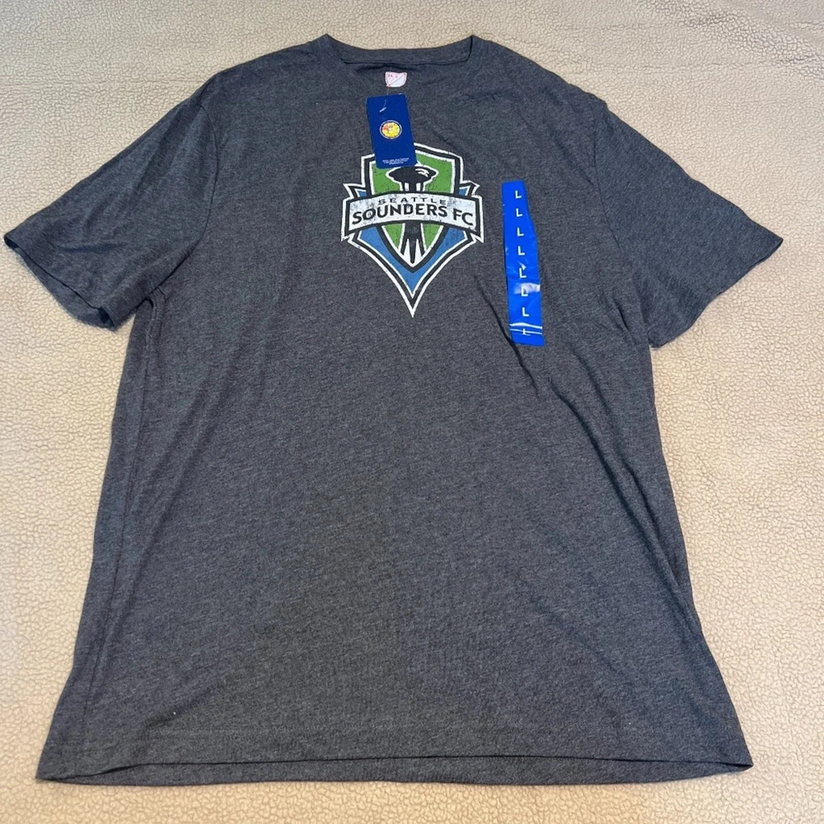 MLS Seattle Sounders FC Shirt Men’s Large New With Tags Unisex