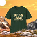 Deer Camp Drinking Team T-Shirt, Funny Hunting Apparel, Hunting Season - Unisex