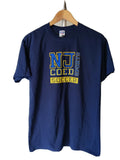 NY Soccer Shirt Men's Size Medium Navy Blue In Good Condition, 100% cotton Unisex