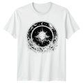Celestial Sun Woman Moon Stars Magic T-Shirt