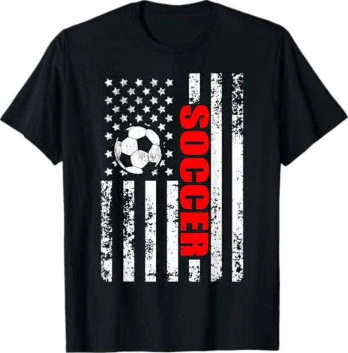 US American Flag Soccer Patriotic Soccer Unisex