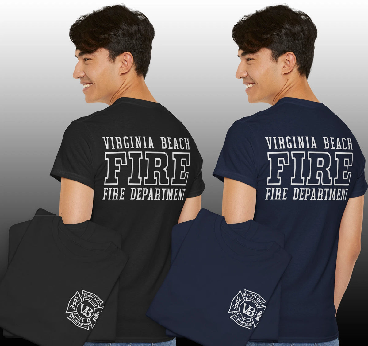 VA Beach FIREFIGHTER - Fire Department Virginia Beach Tshirt