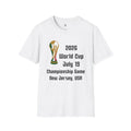 World Cup 2026 USA Championship Soccer July 19 New Jersey Fan Tee unisex Unisex