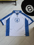 Hummel Soccer Jersey #6 Retro Shirt Crazy XLarge Saw Blade Unisex