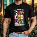 Football Tournament 2026 Trophy & Jaguar Canada USA Mexico Fans Gift Top Unisex