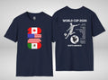 2026 World Cup Soccer Shirt, North America Three Nations Tee Unisex
