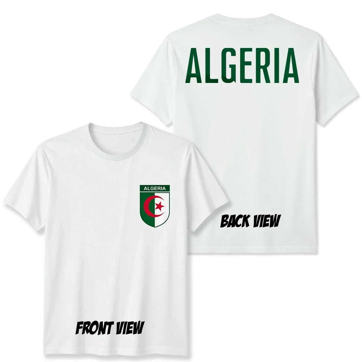 Algeria Football Unisex Kids Country Pride Soccer Tee #WC Unisex