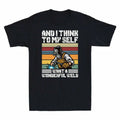 Welder And I Think To Myself What A Wonderful Weld Vintage Men's T-Shirt Adult