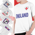 Boys or Girls Choice Of ENGLAND Football Kids TShirt 2026 English World Euro Cup Unisex