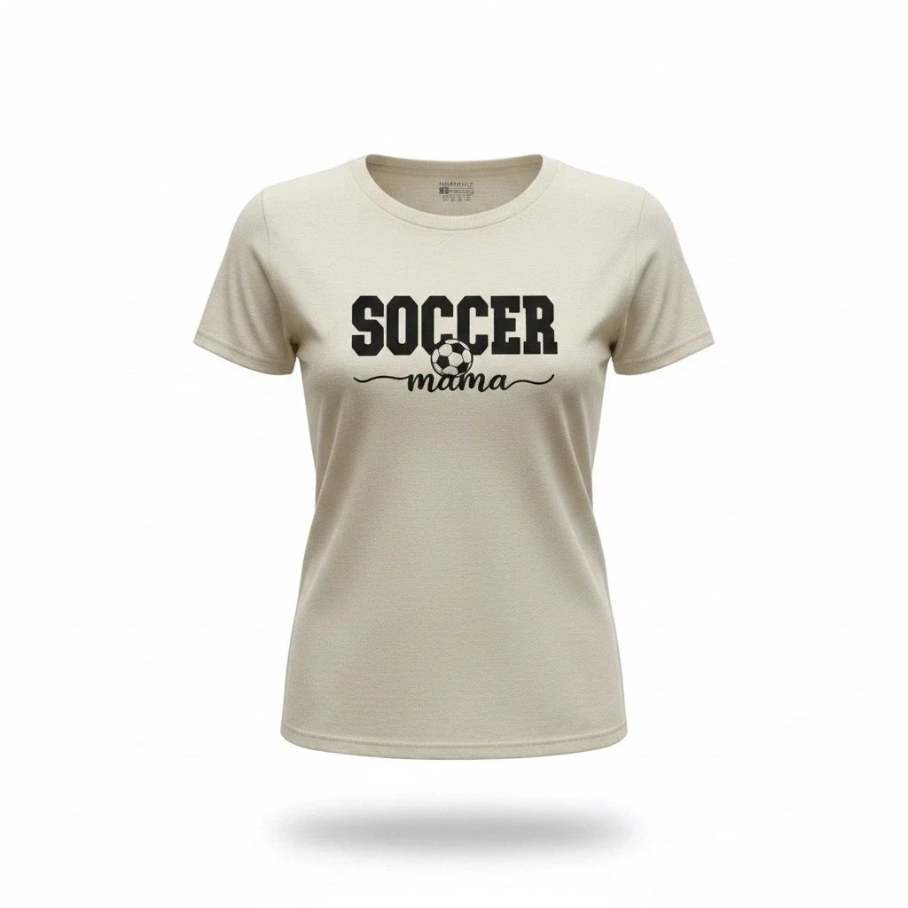 Soccer Mama Aesthetic Graphic Tee Soccer Mom Sideline Apparel Womens Top Unisex