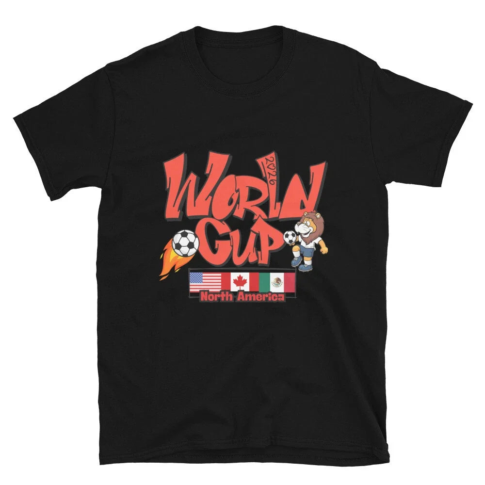 World Cup 2026 Short-Sleeve Unisex World Cup Soccer 26 Unisex