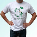 Saudi Arabia football flag white t shirt soccer cup gift top tee all sizes Unisex
