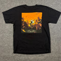 Logic No Pressure Album Cover Mens Black Graphic Everyday Wear Crew Neck Unisex