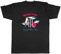 Happy Fathers Day Mens Wicket Dad Cricket Lover Unisex Tee Gift Unisex