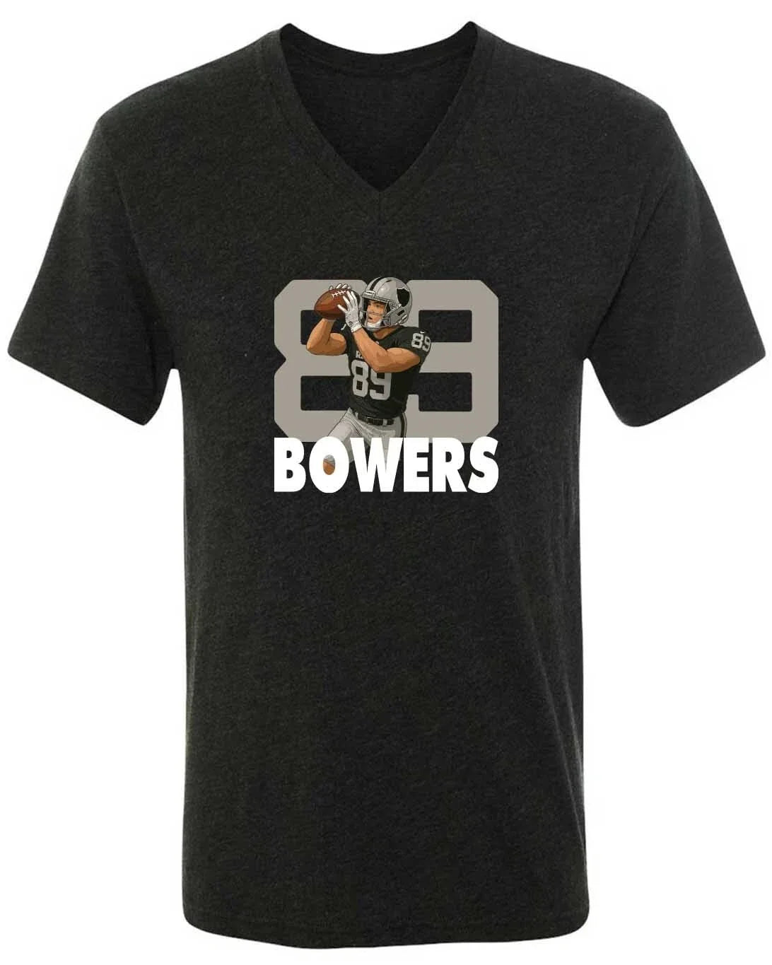 Brock Bowers 89 Raiders MENS V-NECK Shirt Unisex