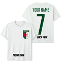 Personalised Algeria Football Unisex Kids Name Number Tee #WC Unisex