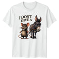 I Dont Give A Sarcastic Animal Humor Birthday Gift For Him And Her Unisex