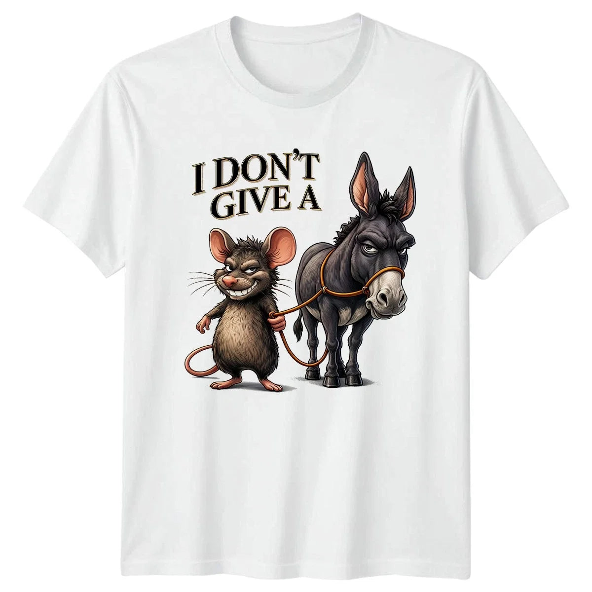 I Dont Give A Sarcastic Animal Humor Birthday Gift For Him And Her Unisex