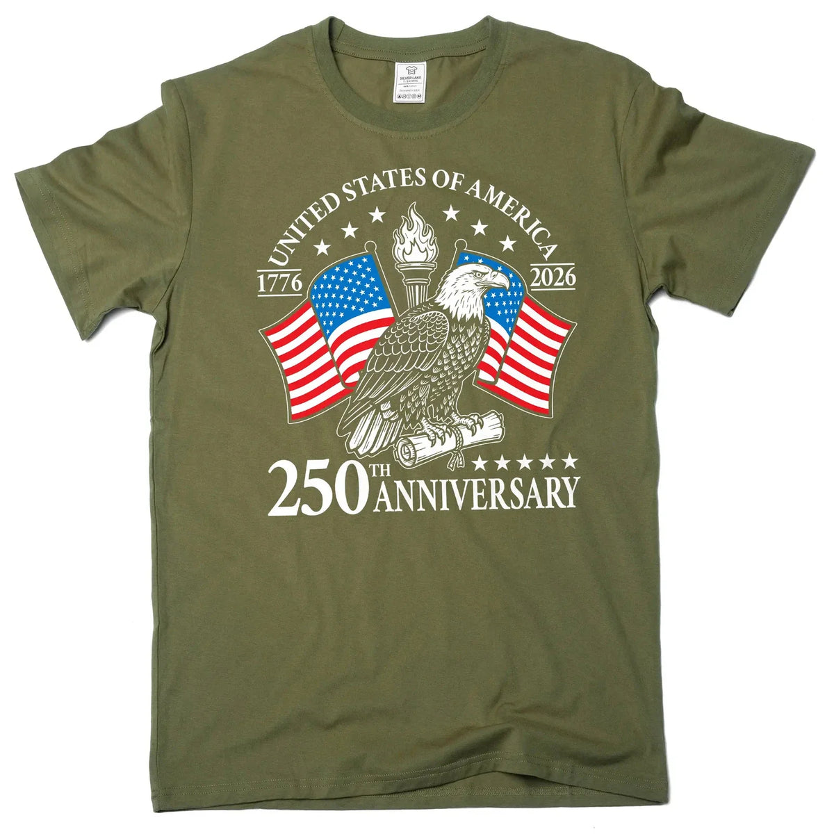 250 Year US Independence Day 1776-2026 250th anniversary Tee Shirt Unisex