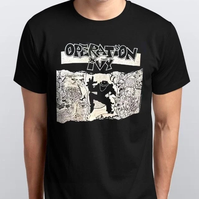 Operation Ivy Band Men's Unisex S M L XL XXL 3 4 XL colours Black Unisex