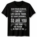 Unisex Dear Person Behind Me Mental Health Awareness End The Stigma Tshirt Unisex