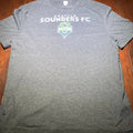 Seattle Sounders FC Graphic Print Shirt Mens Large MLS Soccer Futbol Tee Gray Unisex