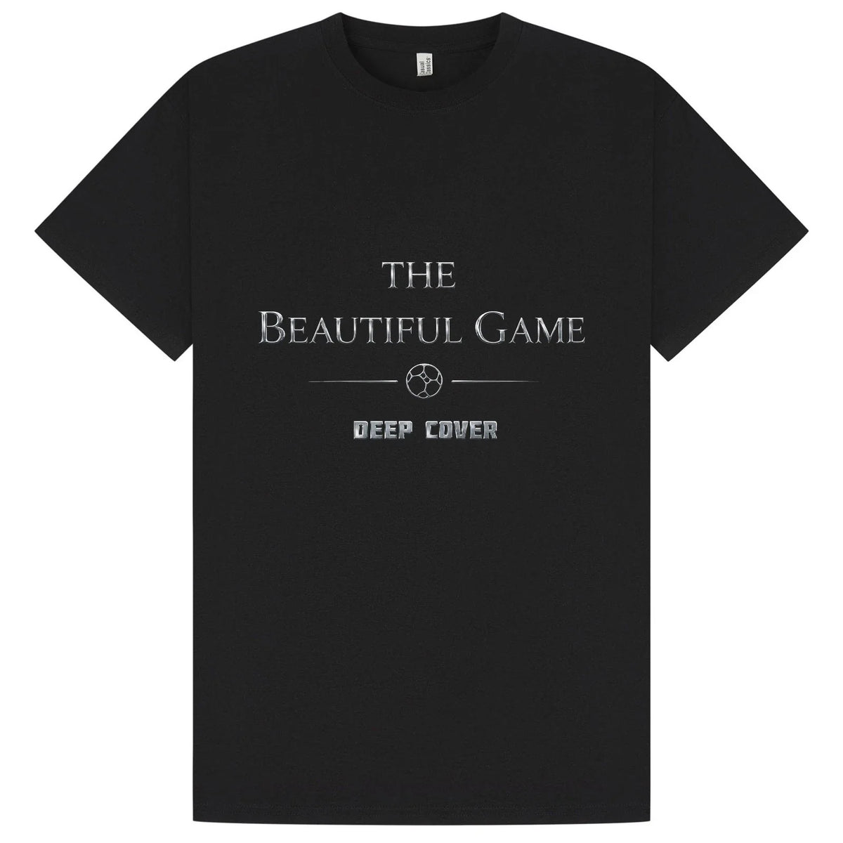 The Beautiful Game Cotton World Cup 26 in Black & Silver XS to 5XL Unisex
