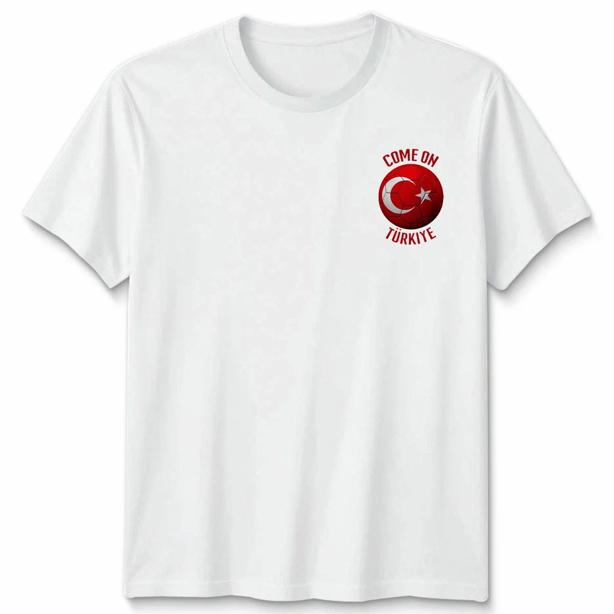 Come On Turkiye Football Unisex Kids Country Pride Soccer Tee #WC Unisex