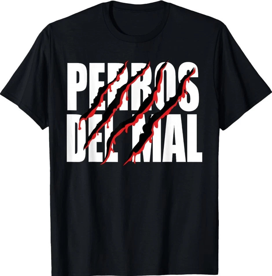 Retro Dios Perdona Los Perros No Mexican Wrestling Two Sided T-Shirt